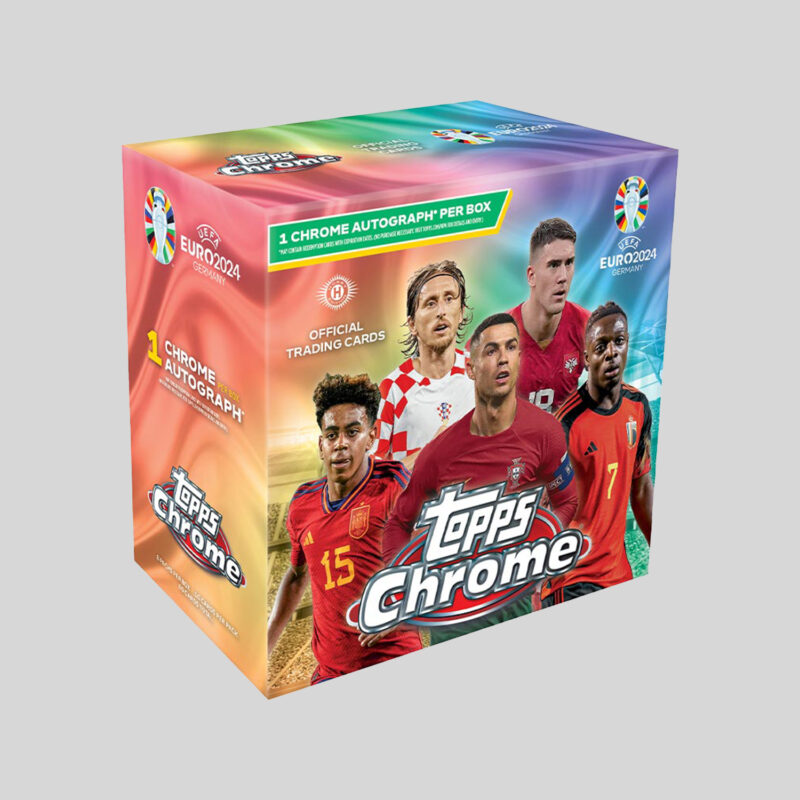 Topps Chrome Uefa Euro 2024 Hobby box