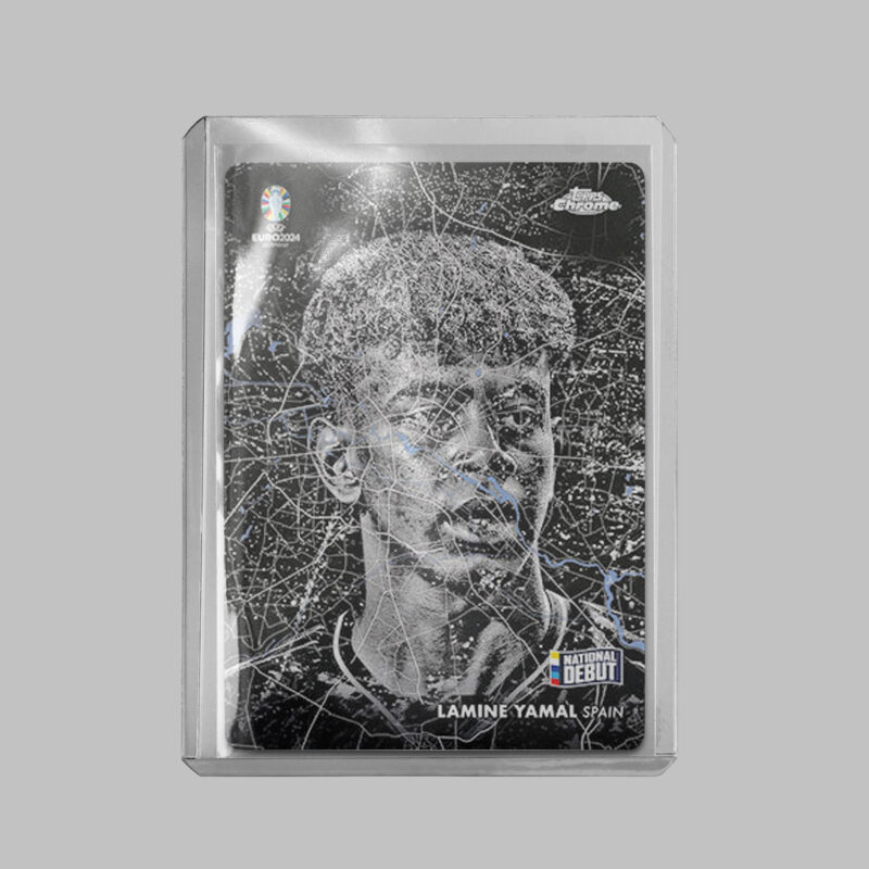 Topps Chrome Uefa Euro 2024 Lamine Yamal Berlin at night