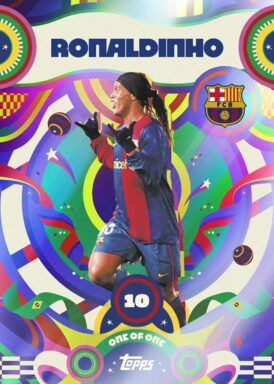 2024-25 TOPPS FC Barcelona Official Team Set Ronaldino