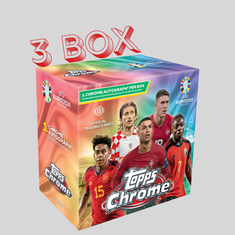 3 Box Break #12 Topps chrome Uefa Euro 2024