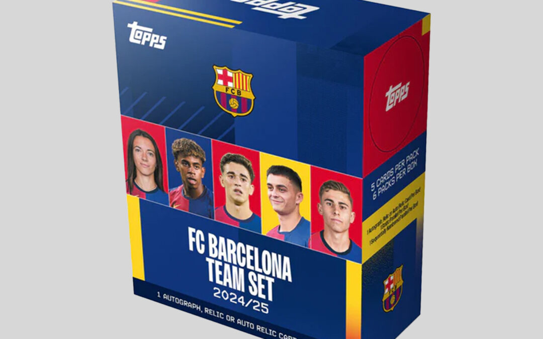 2024-25 TOPPS FC Barcelona Official Team Set Soccer Cards