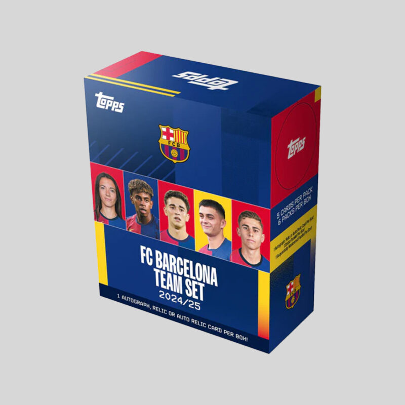 2024-25 TOPPS FC Barcelona Official Team Set Soccer Cards