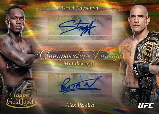 2024 Topps Gold Label UFC