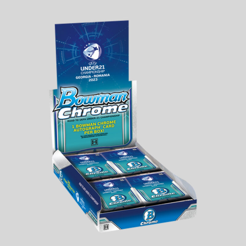 2022 Bowman Chrome Road to UEFA Under-21 European Championship Soccer Hobby Box