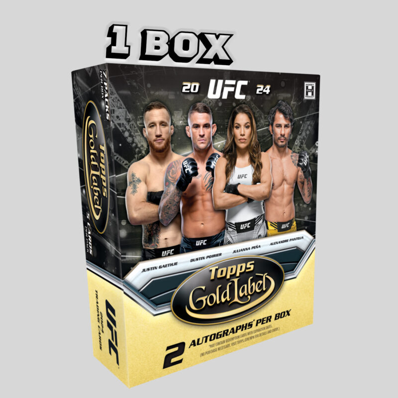 2024 Topps Gold Label UFC Box break