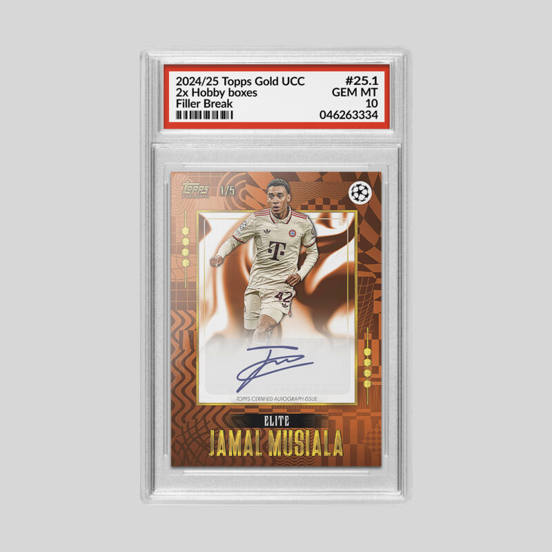 2024/25 Topps Gold UCC Filler Break