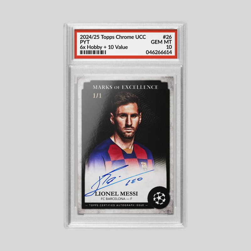 2024/25 Topps Chrome UCC Lionel Messi