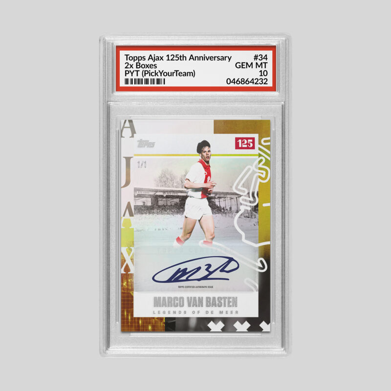 Topps Ajax Amsterdam 125th Anniversary-2 Box-PYP