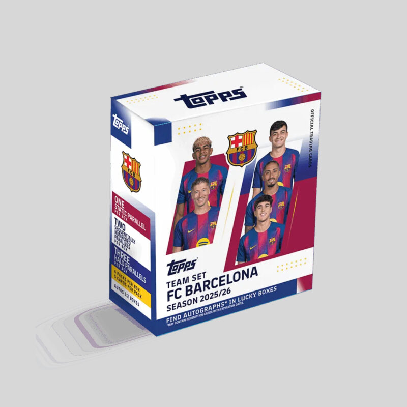 2025/26 Topps FC Barcelona Team Set
